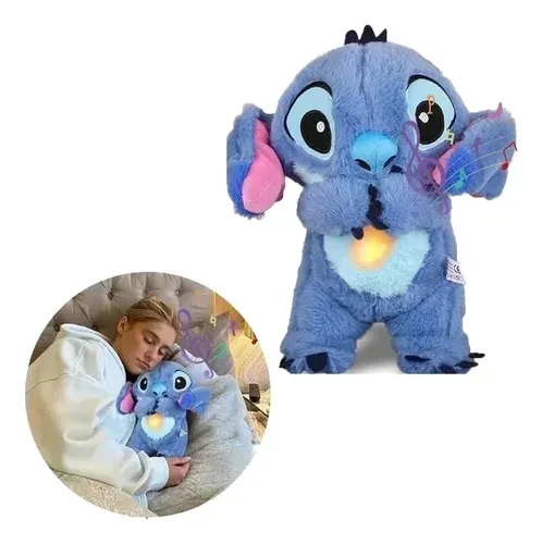Juguete Stitch que respira y alivia la ansiedad 