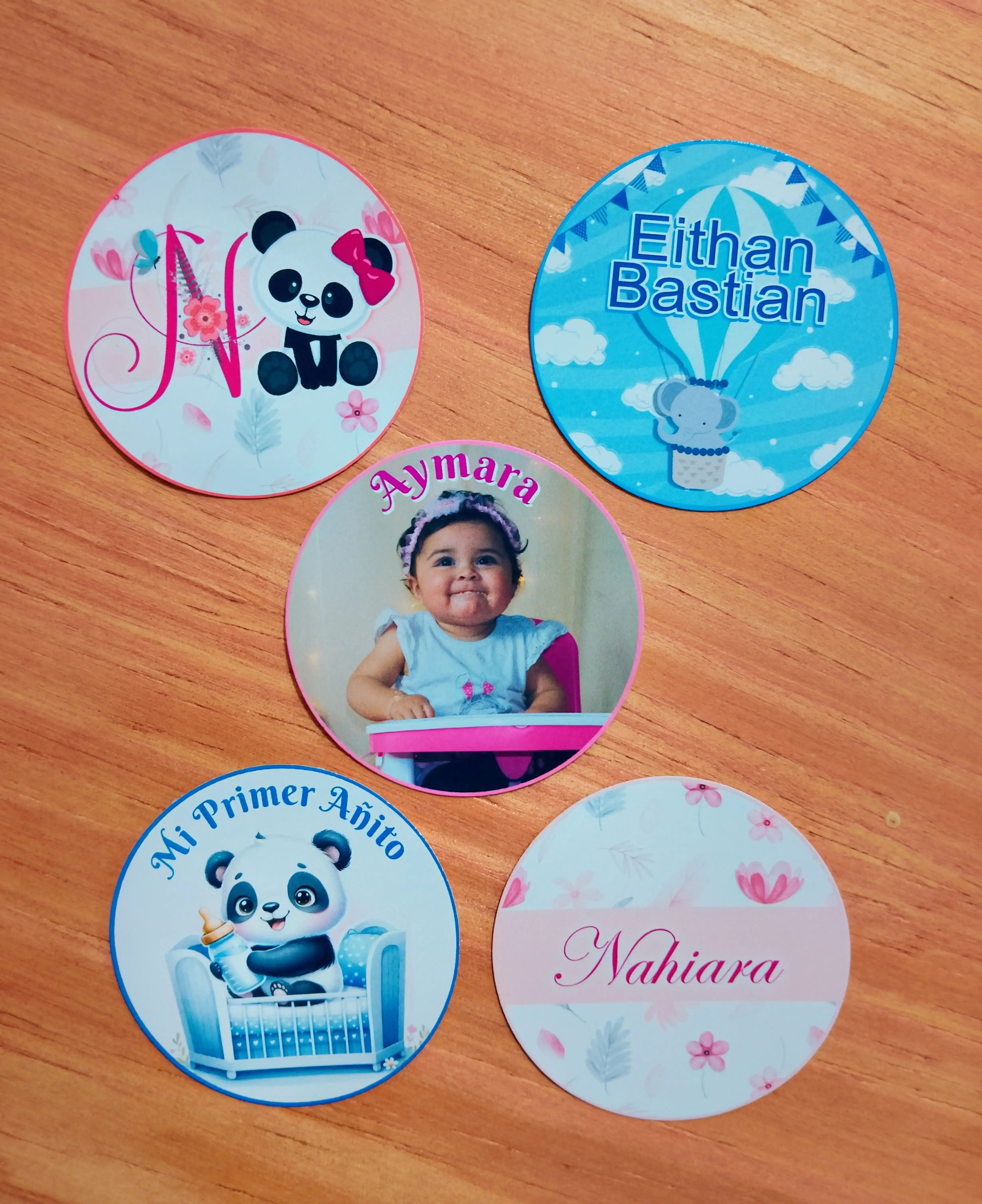 Pack x100 Etiquetas circulares 2