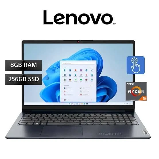 Notebook lenovo Ideapad 1 RYZEN 5 1235U/15.6"/256gb SSD/8gb RAM