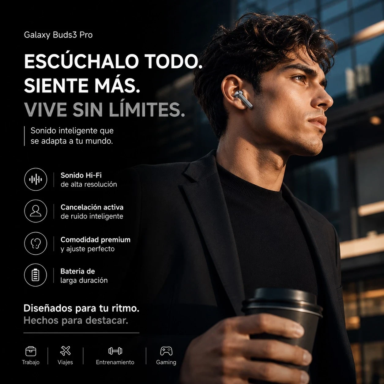 Audífonos Galaxy Buds 3 Pro 2
