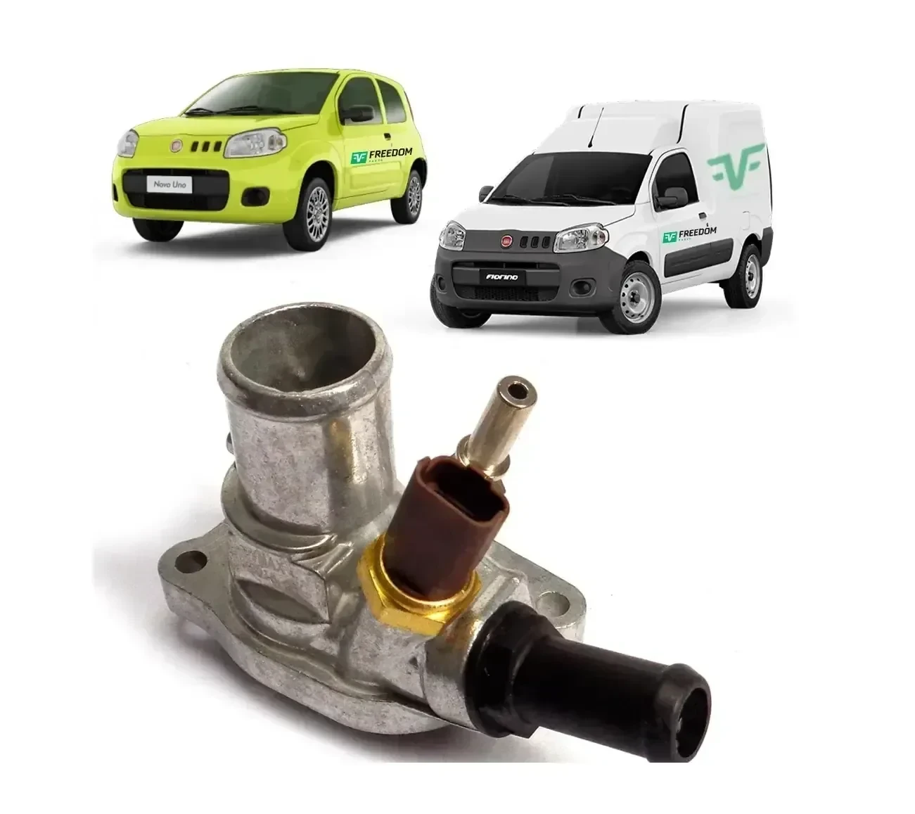 Valvula termostatica Fiat Uno / Strada / Siena 2010-2020 / 55202176 / 943294 2