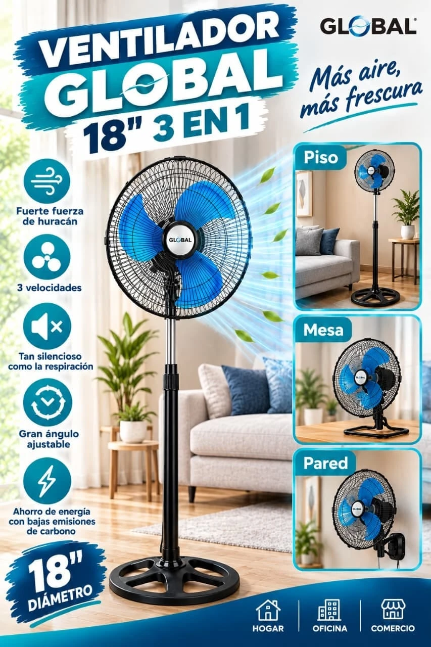Ventilador Global 18" 