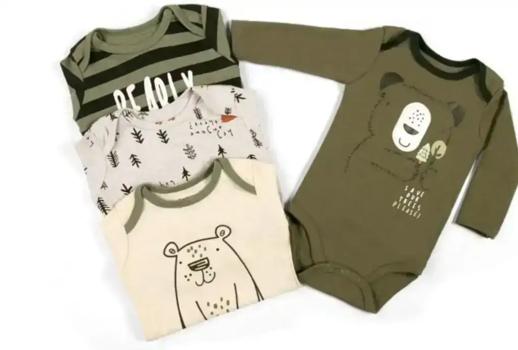 Set 4 bodys manga larga