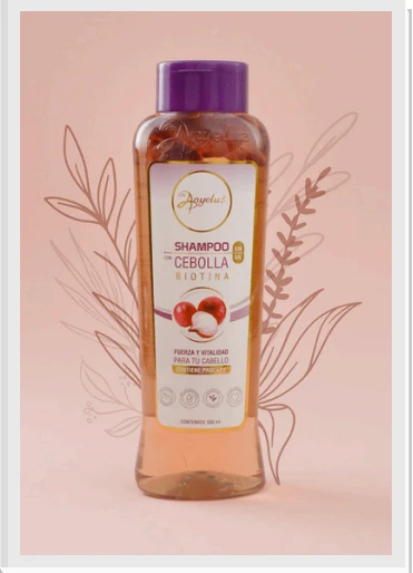 Shampoo con cebolla Anyeluz 