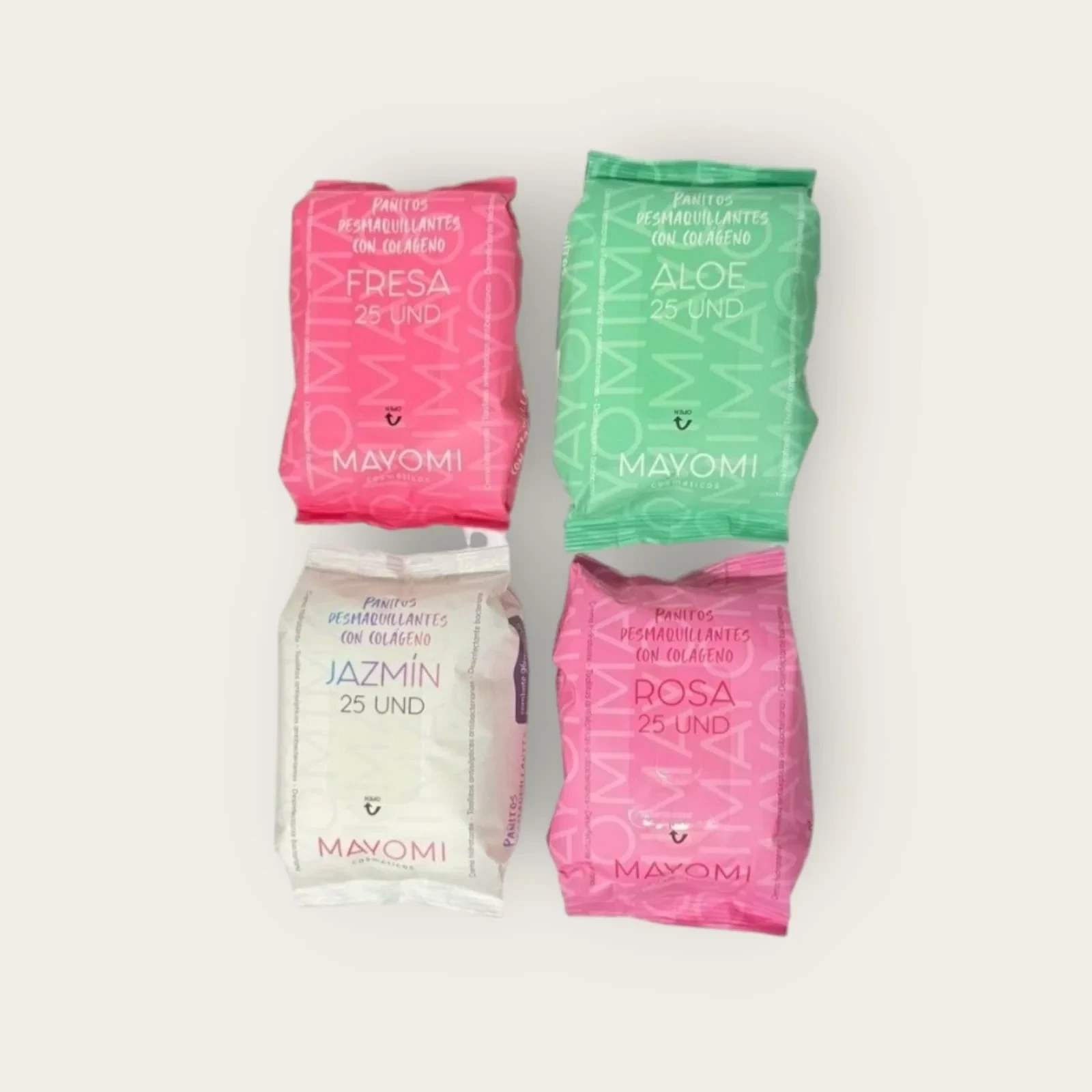mayomi pañito facial desmaquillador x25 pcs
