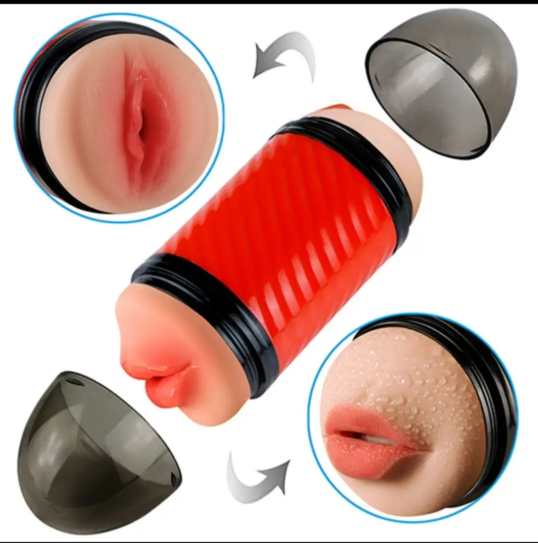 Masturbador masculino doble