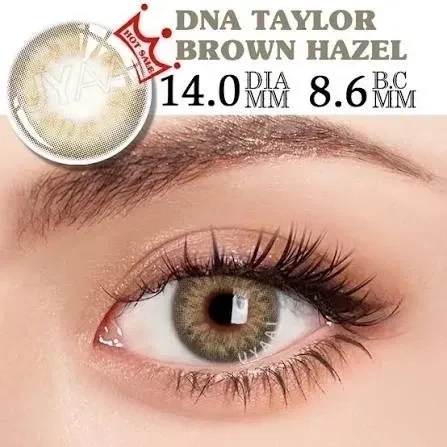 Lentes de contacto - Referencia: DNA TAYLOR / BROWN HAZEL  5