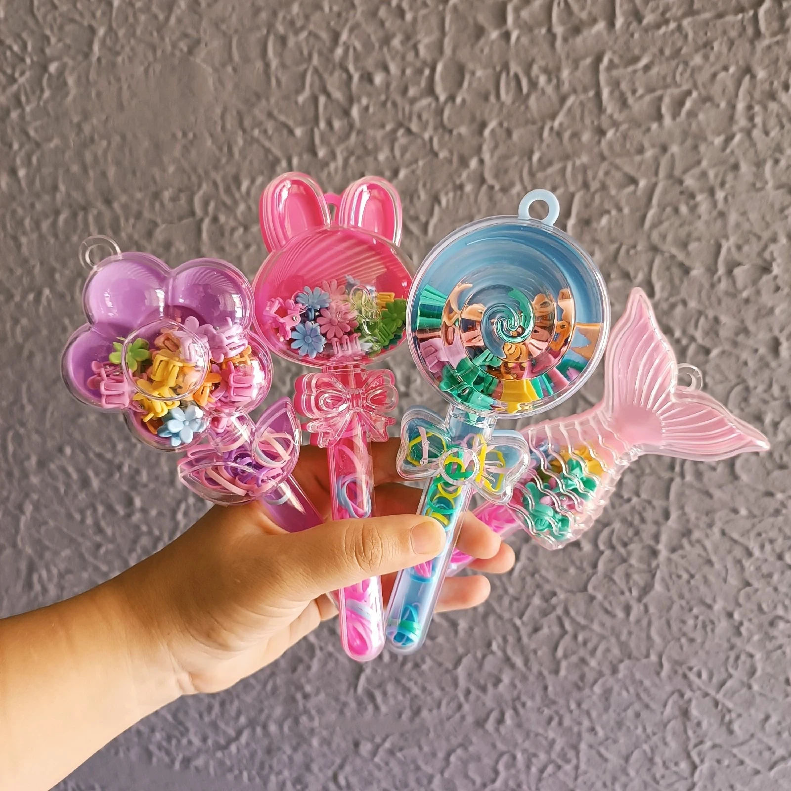 MARACA FIGURAS PIOJITOS + CAUCHOS 2