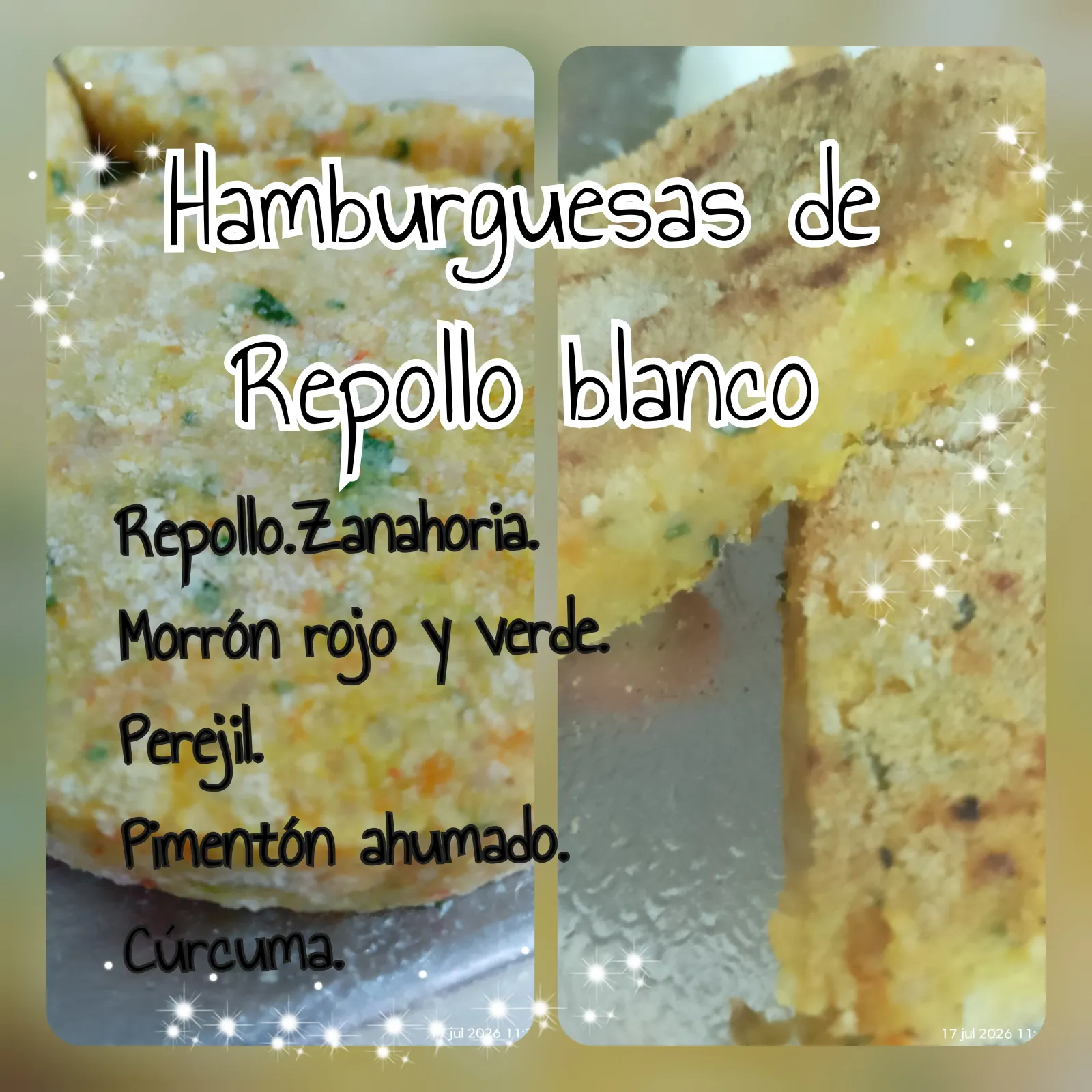 Hamburguesas de repollo x 2