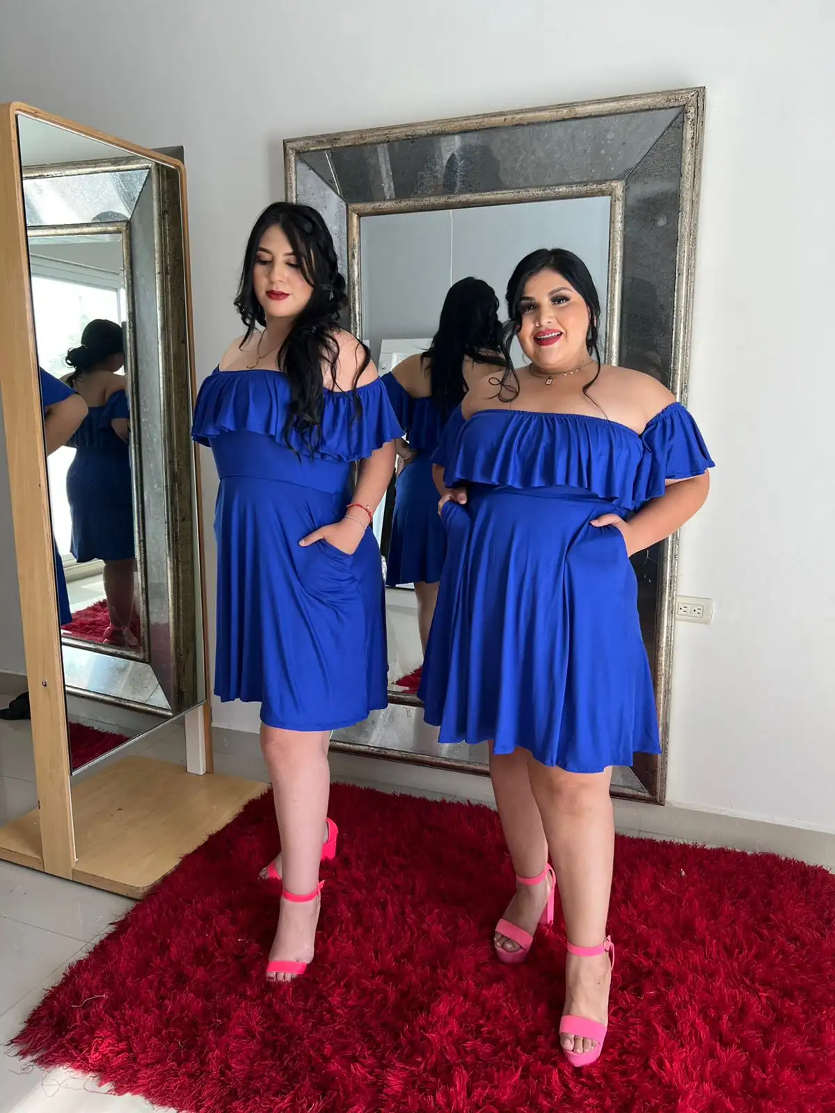 Chic azul rey