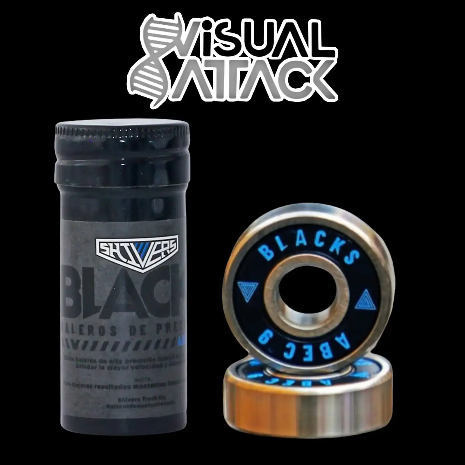 Baleros Shivers Black Abec 9