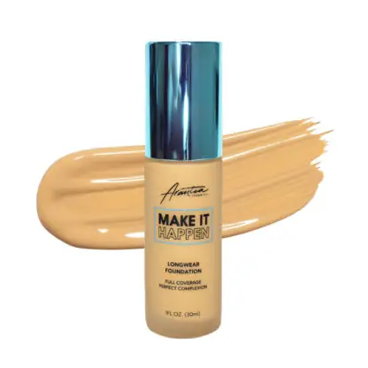Make It Happen Fundation 03 Natural Sand - Arantza Cosmetics 