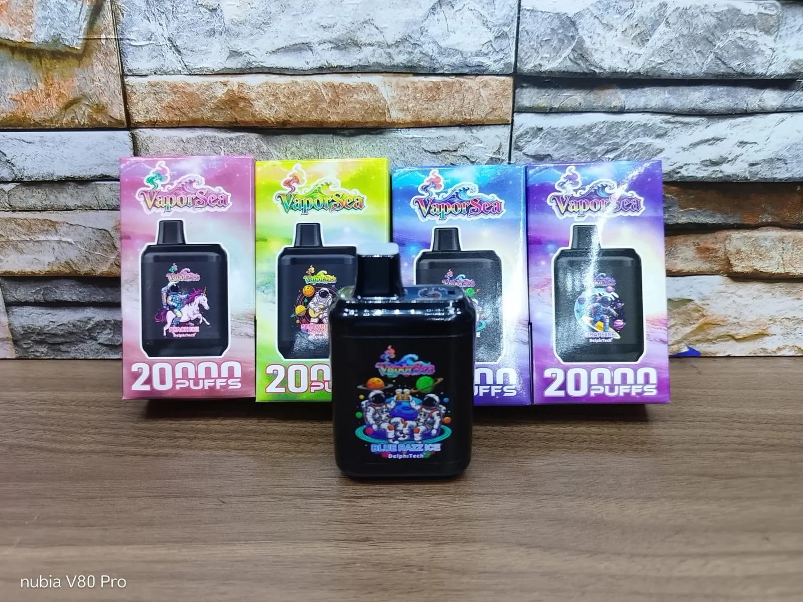 Cigarrillo Electrónico Vaporsea varios aromas y sabores de 20.000 puffs sn-3105 