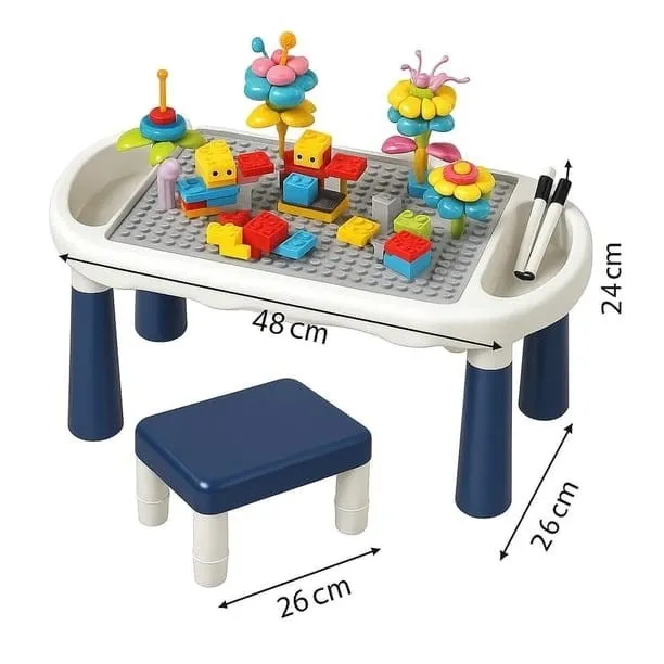 Mesa Infantil de Bloques  4