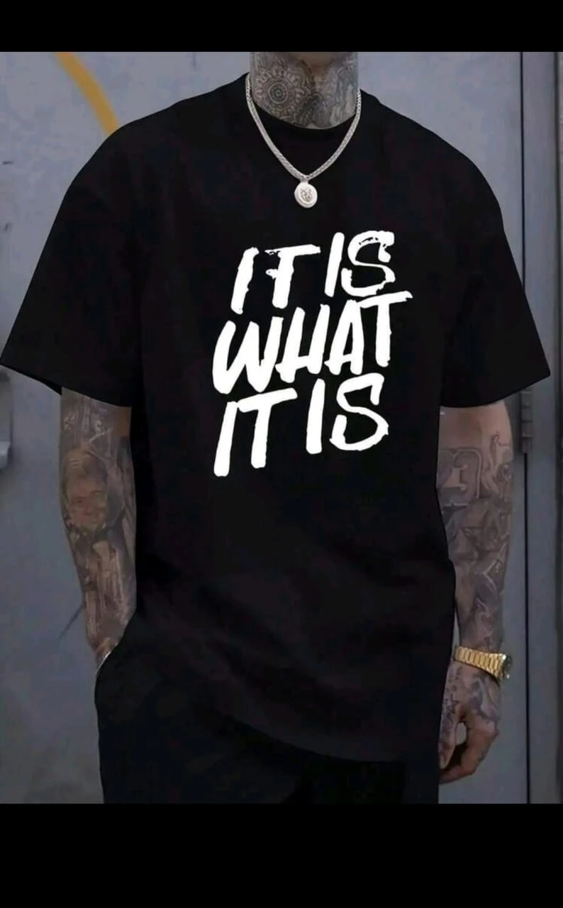 Camiseta casual -What it is-