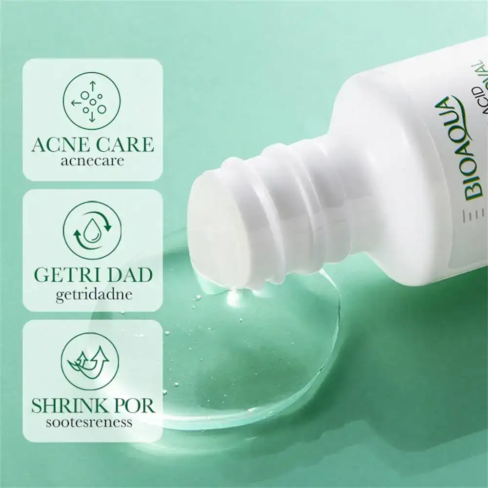 Esencia reductora de poros acido salicilico Bioaqua 30ml 3