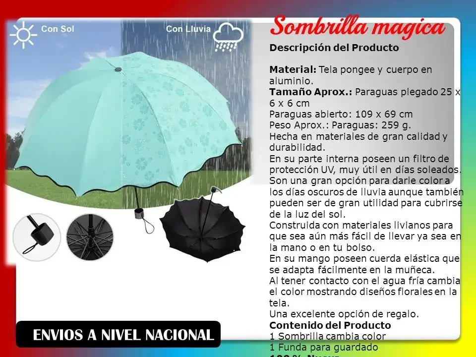 Sombrillas magicas 