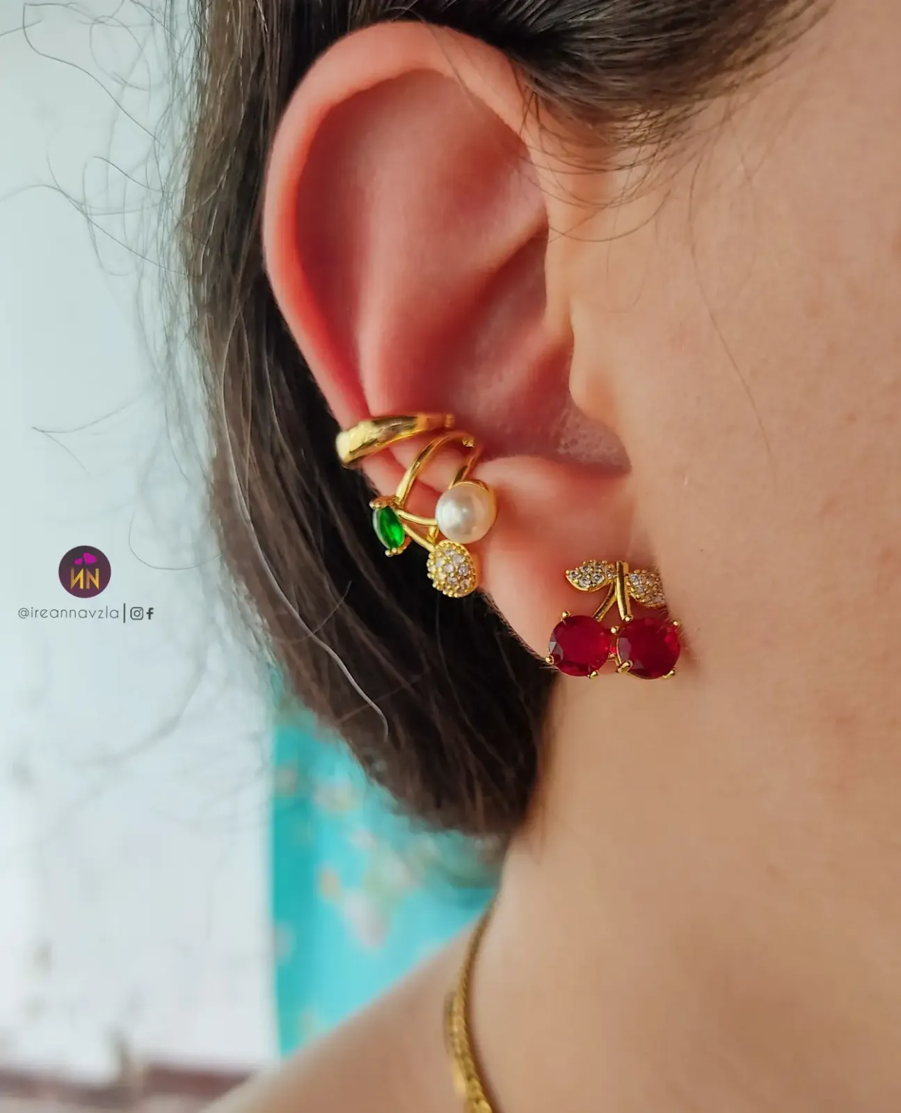Ear Cuff Cherry 🍒✨ 2