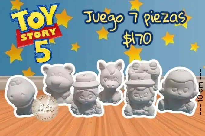 Juego alcancias Toy Story 