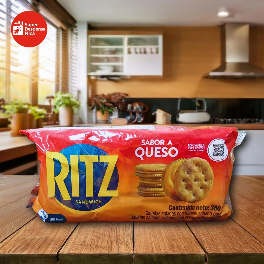 Galleta Ritz Con Queso 12unid.