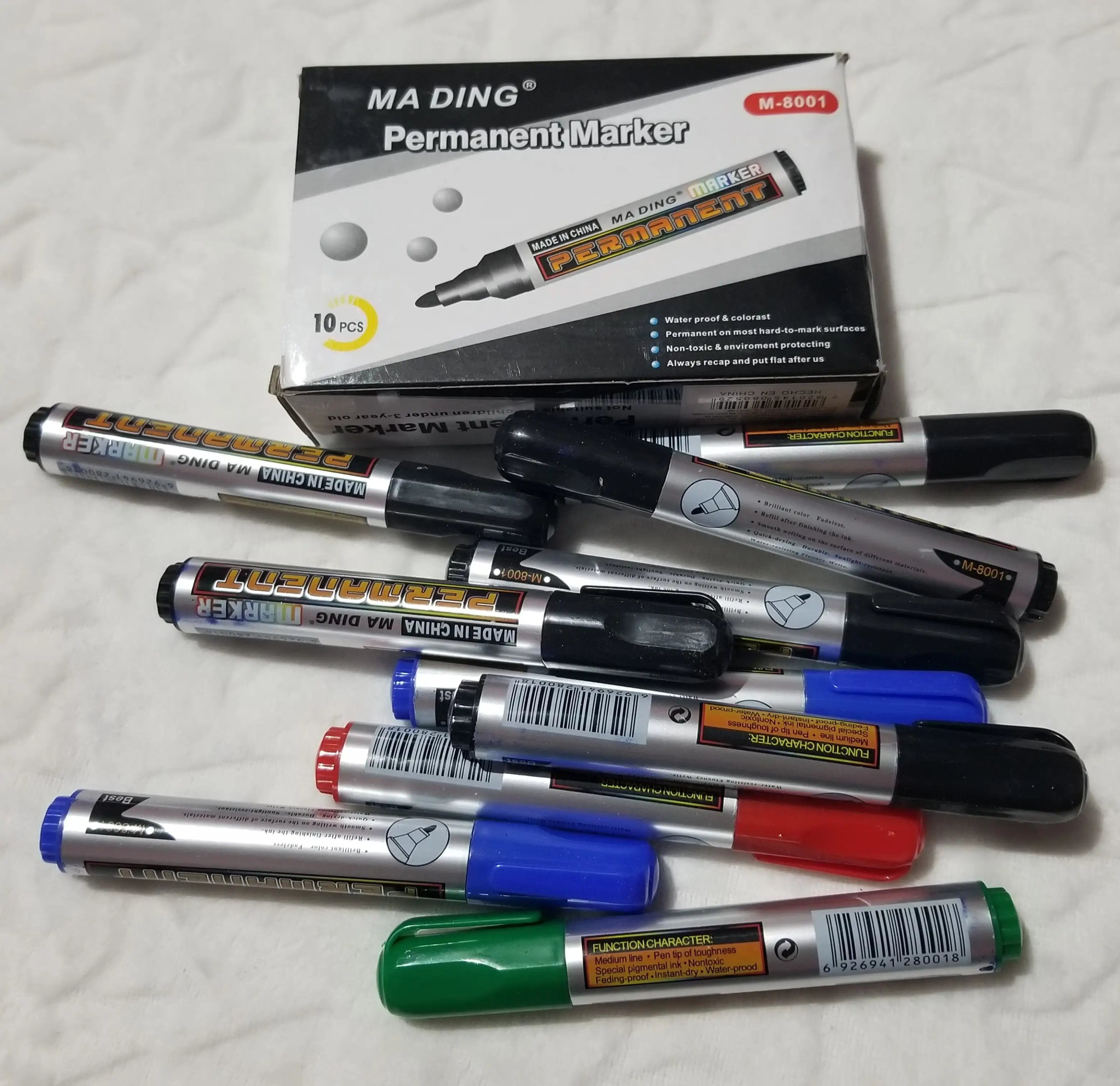 Marcadores permanentes