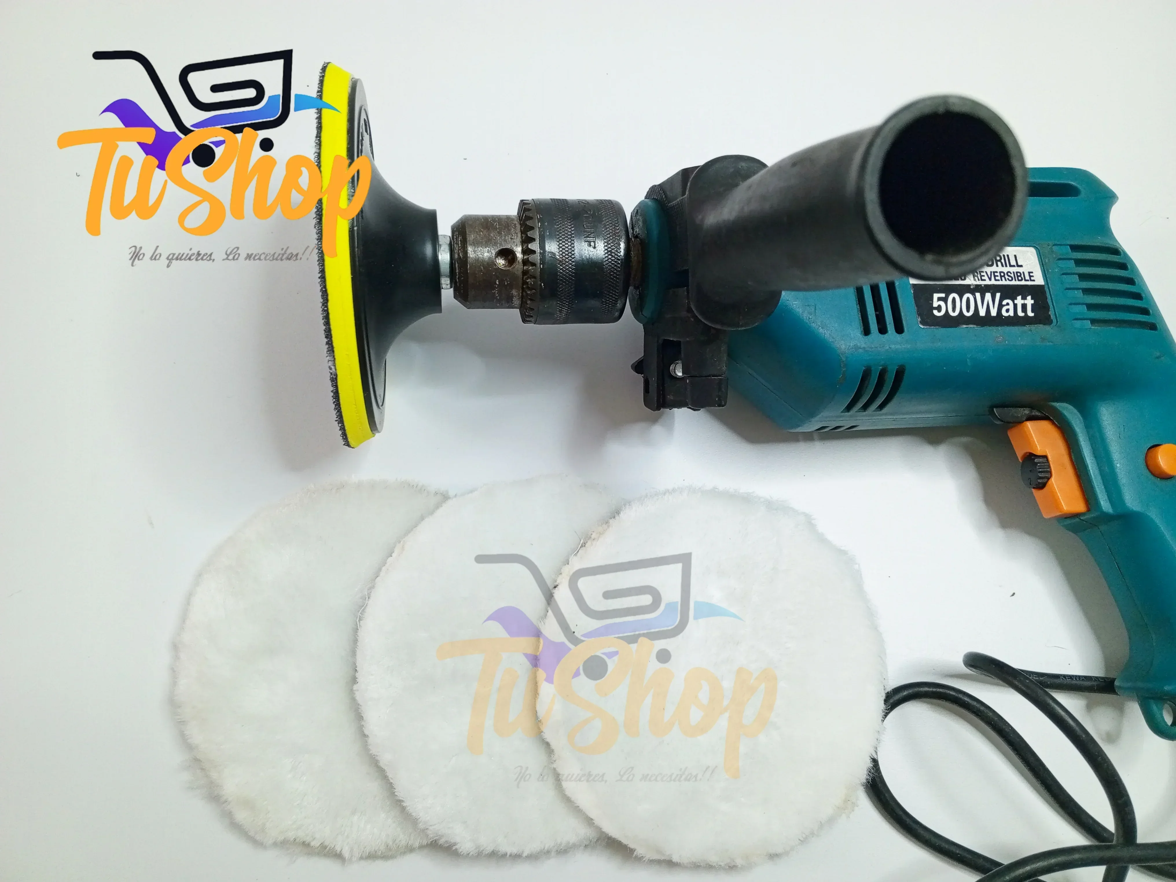 Set  Pulidora con Adaptador para taladro 