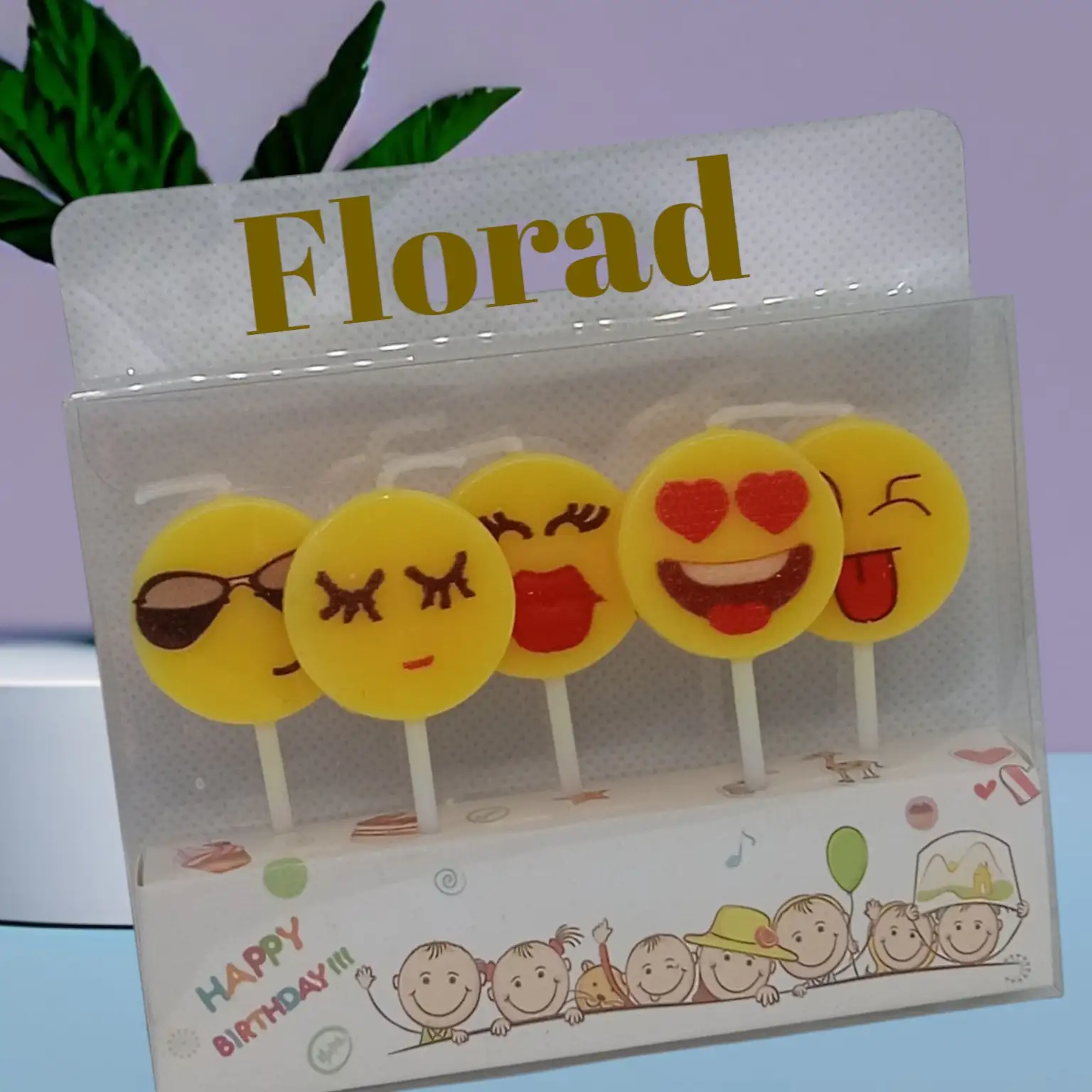 Velas de emojis