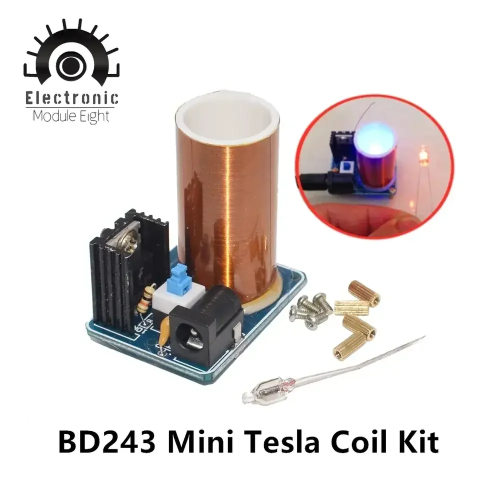 Bobina de Tesla experimental