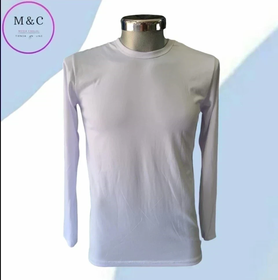 Playera grande Manga larga 