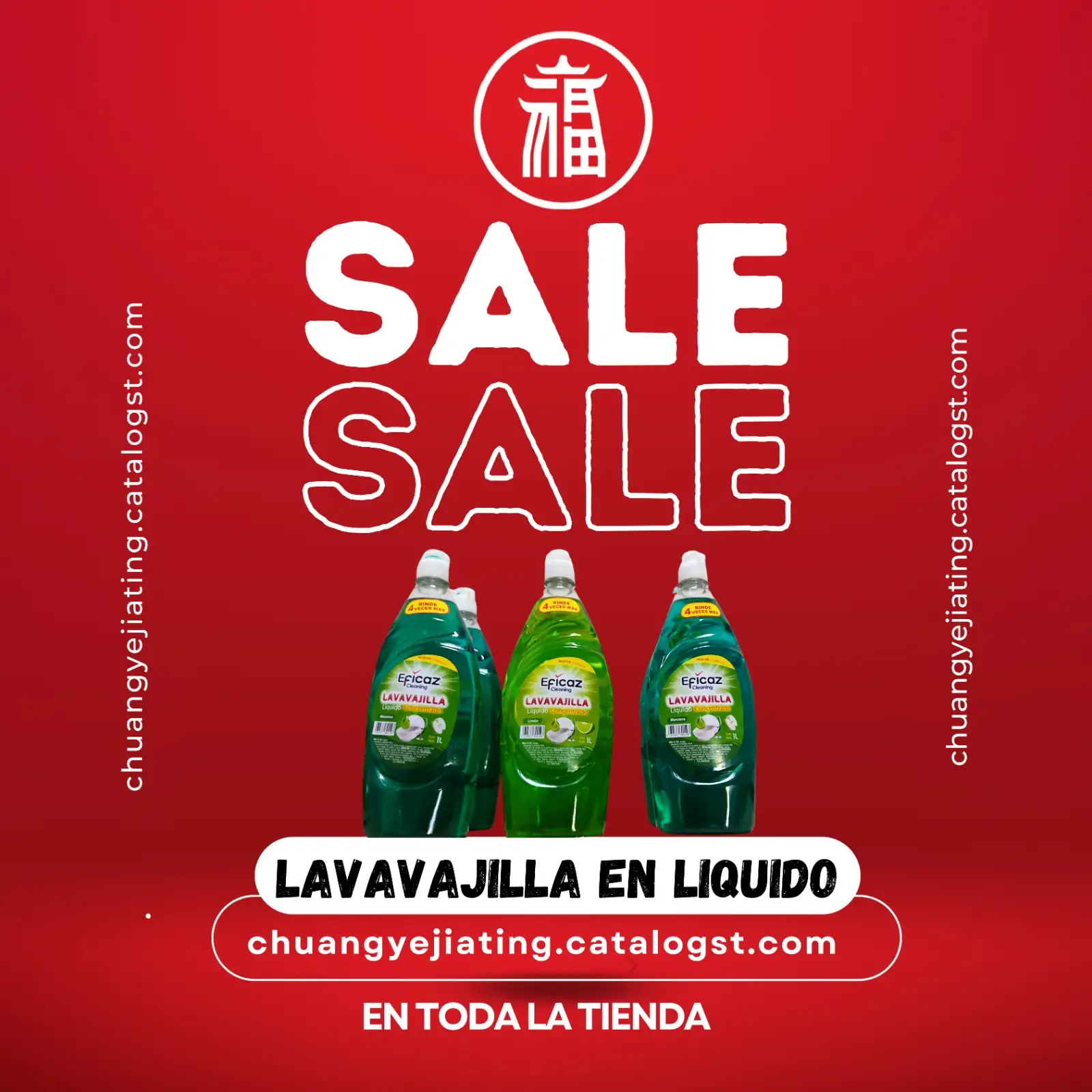 Lavavajilla liquida eficaz 