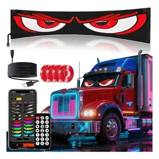 Letrero LED Ojos para camión programable Grande  3