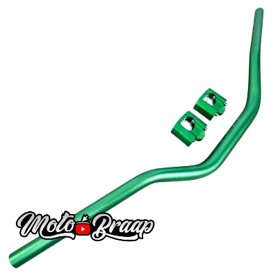 Verde manubrio Rizoma 78,5 cm con bases DT 125 - XTZ 150 - XTZ 125 - XTZ 250 - DR 150 - XR 150 - MRX 150 - TTR 150