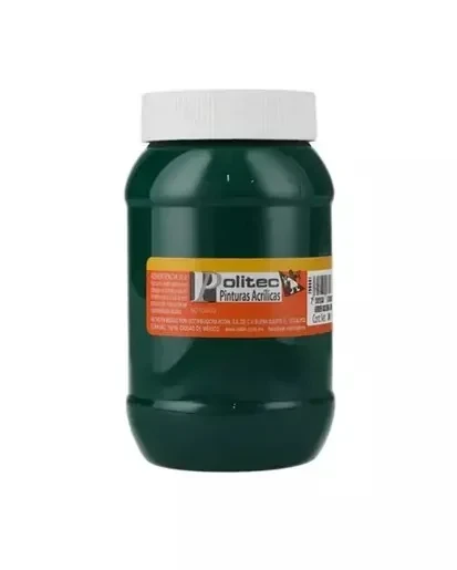 Politec pintura verde oscuro frasco 100 ml