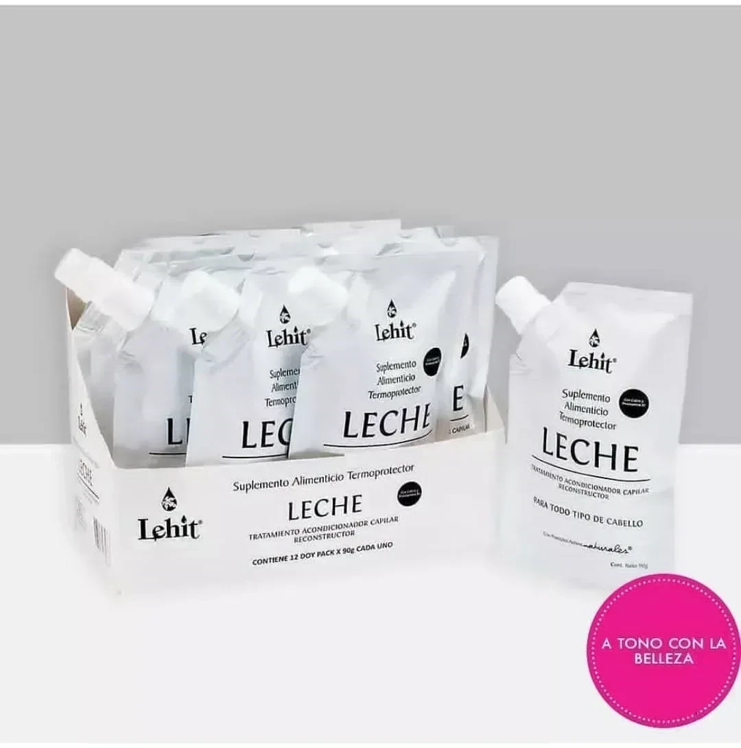 lehit tratamiento doypack x90 leche cabello