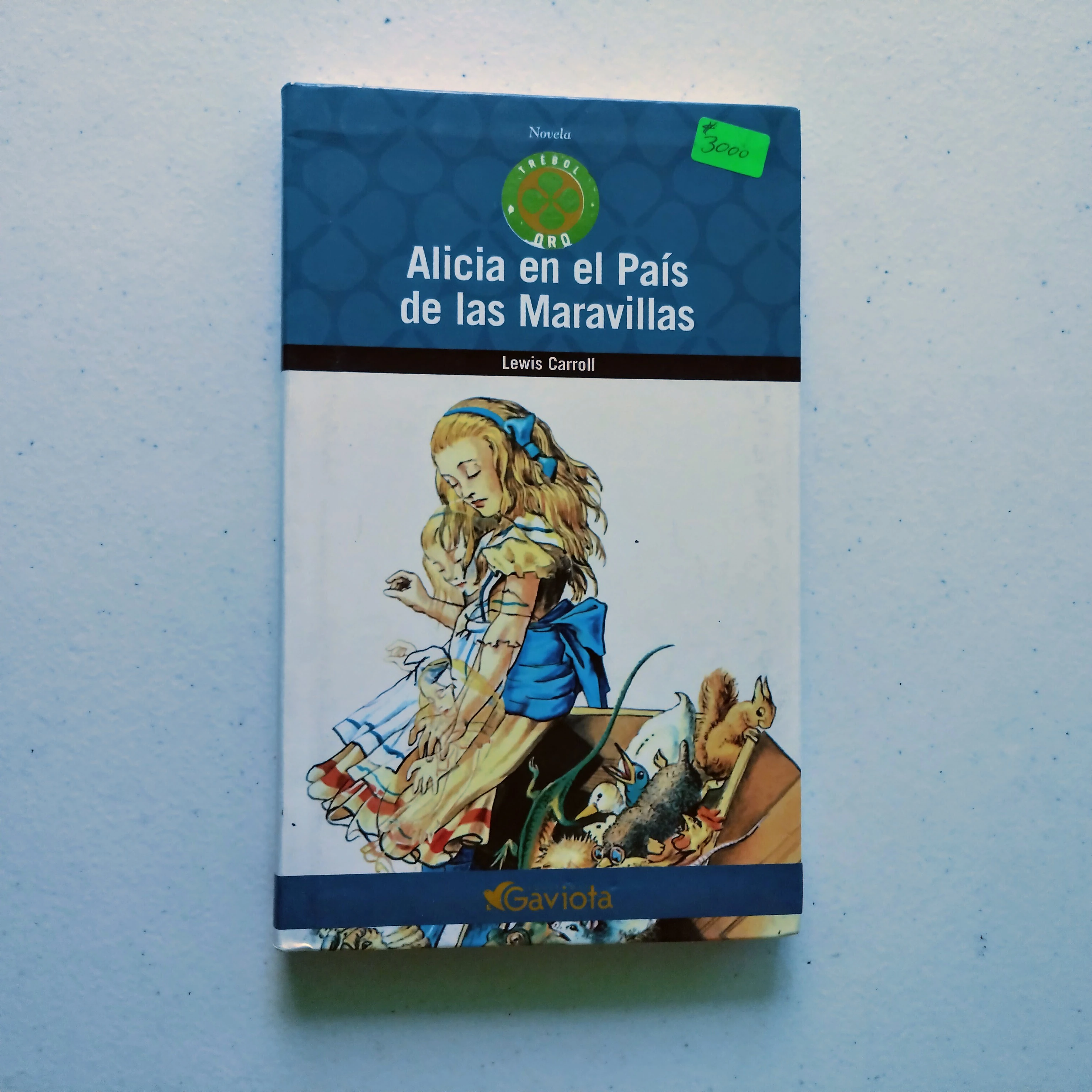 Alicia en el país de las maravillas, Lewis Carroll, usado