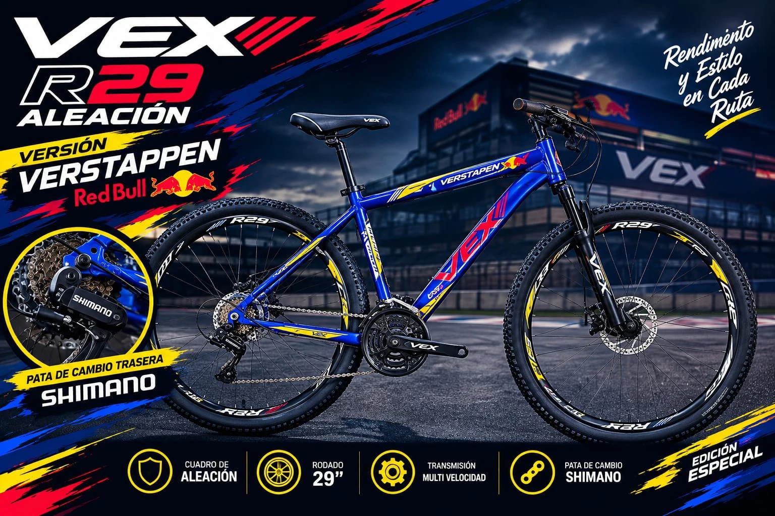 Bicicletas Vex R29 Aleación  