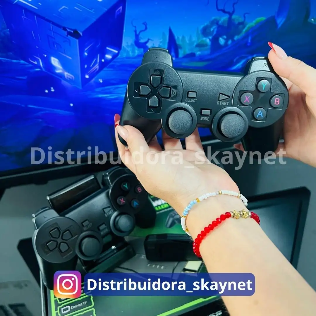 Video juego 🎮RETROSTICK™ (4K + 64GB) - 10,000 RETRO GAMES + 2 CONTROLES🎮 3