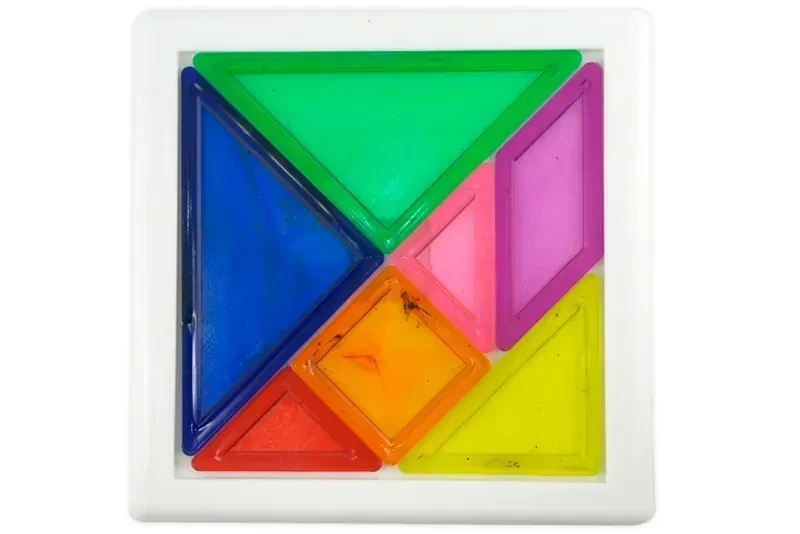 Tangram chico de plástico  2