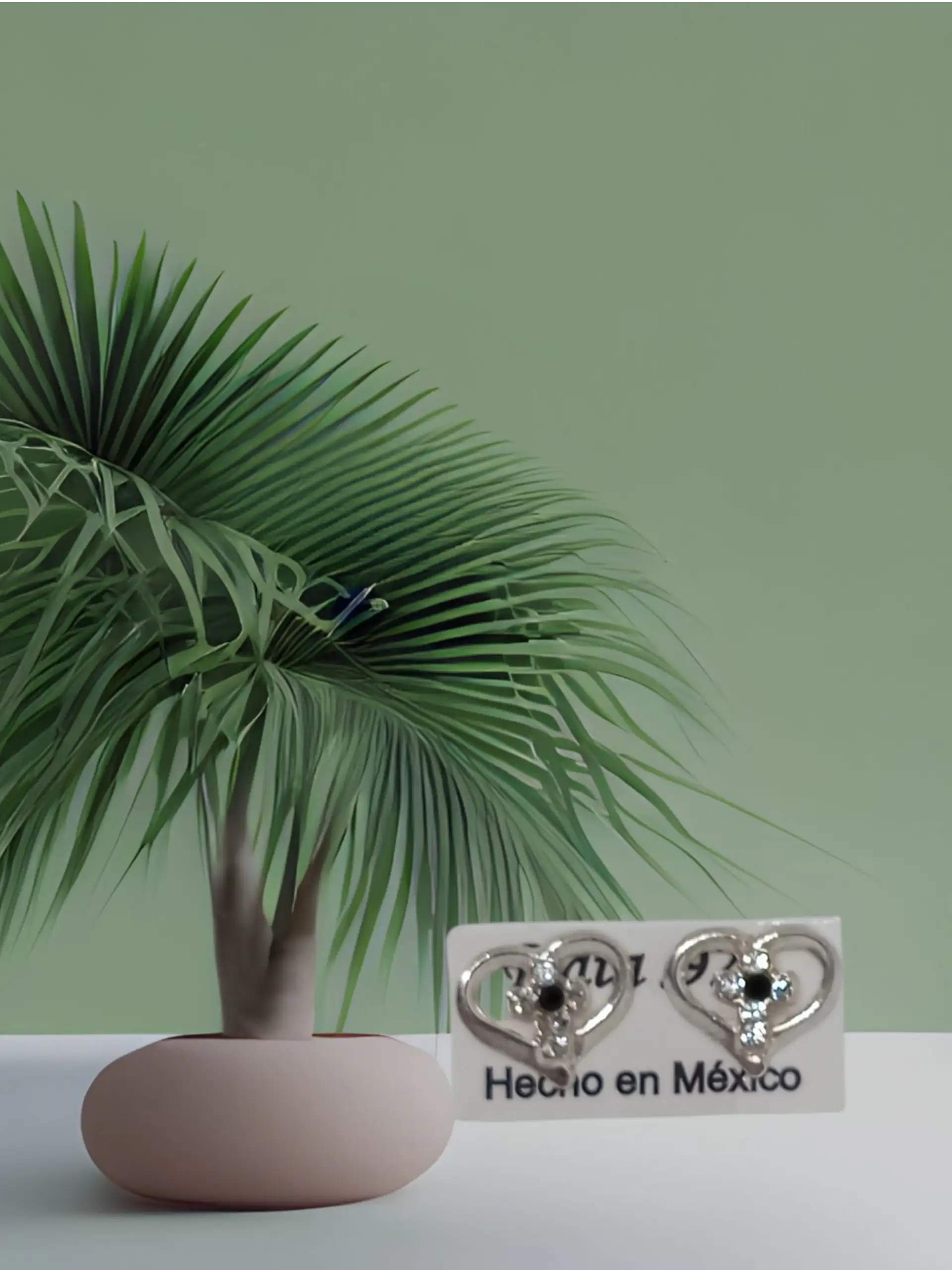 Broquel silueta de corazón 