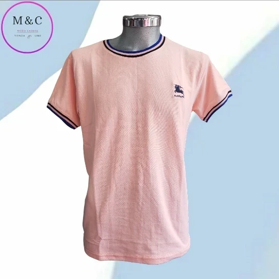 Playera G cuello redondo