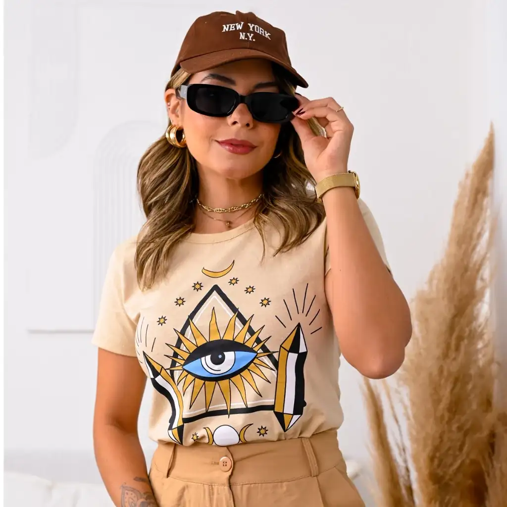 Blusa Baby Look