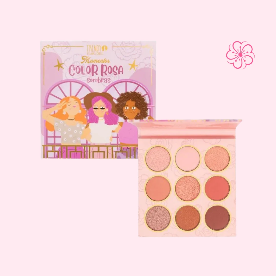 Sombra Color Rosa Trendy