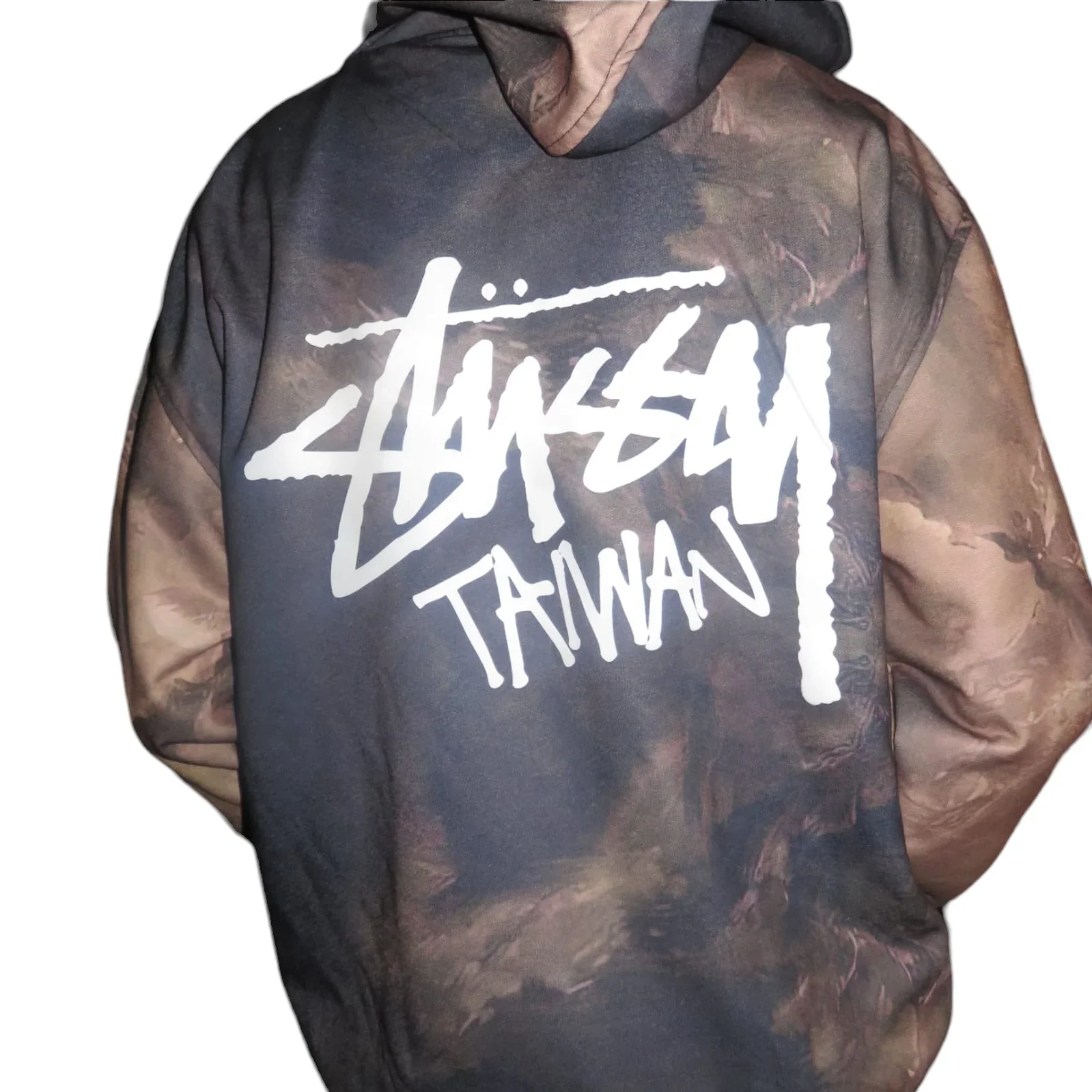Sudadera Stussy bardadi café