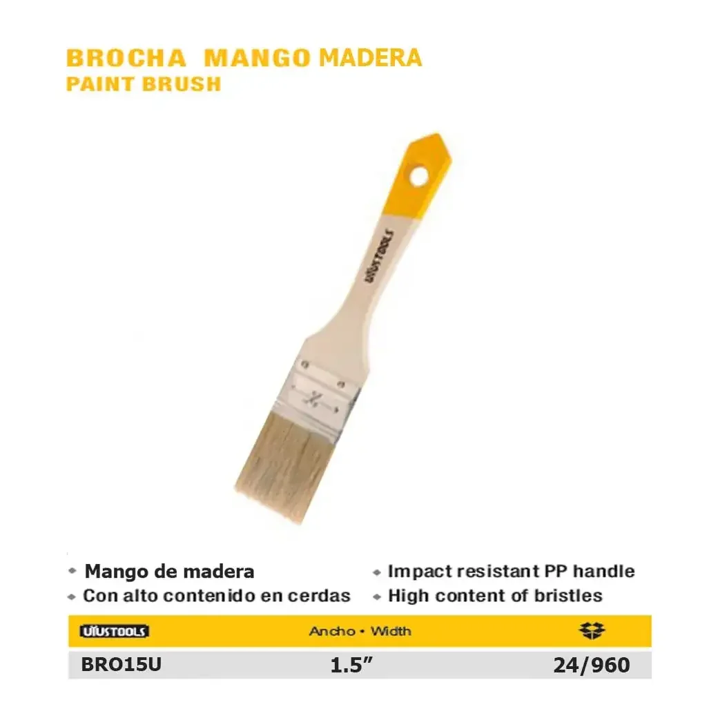 BROCHA M/Madera UYUST 1.5" **