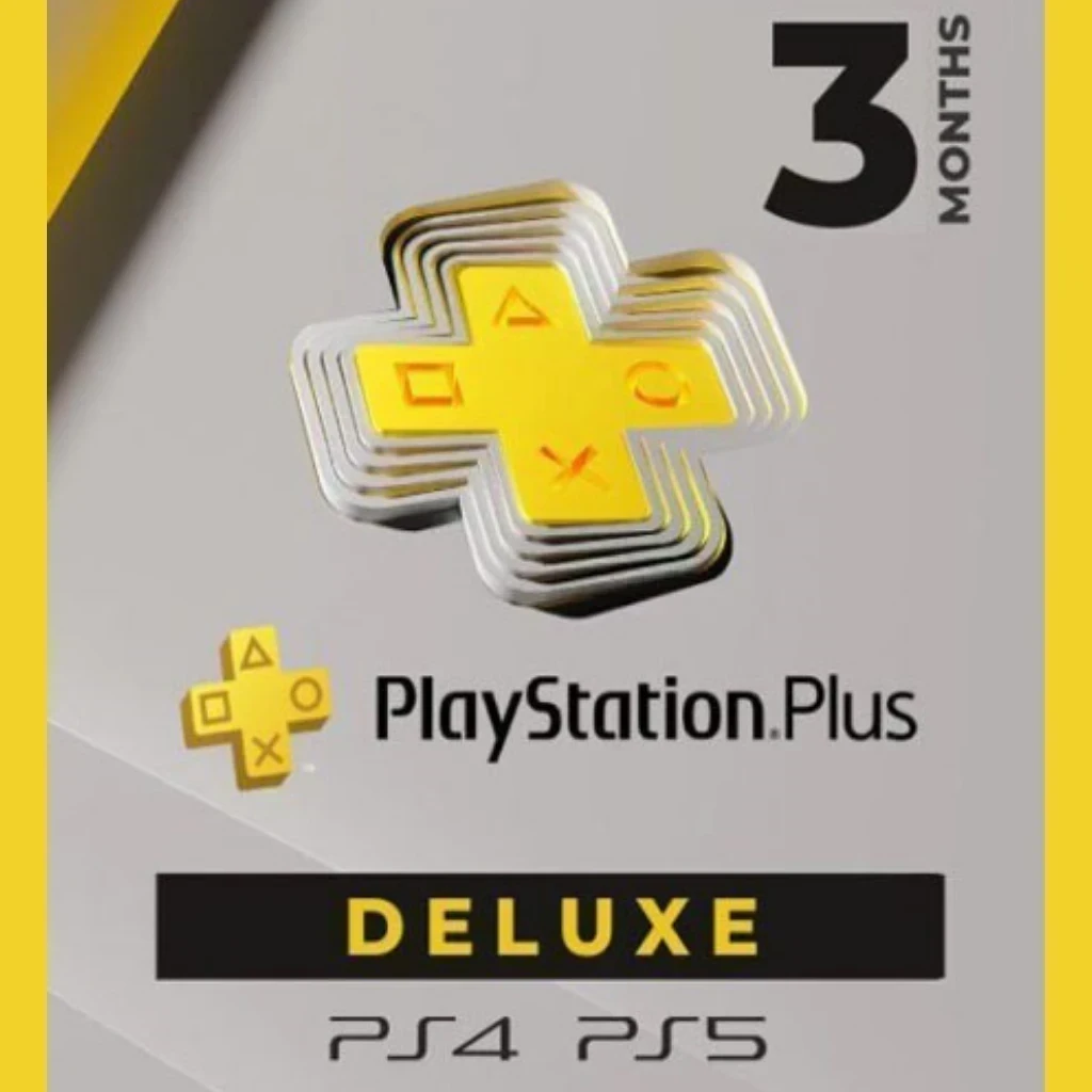 Playstation Plus 3 meses Deluxe PS4-PS5