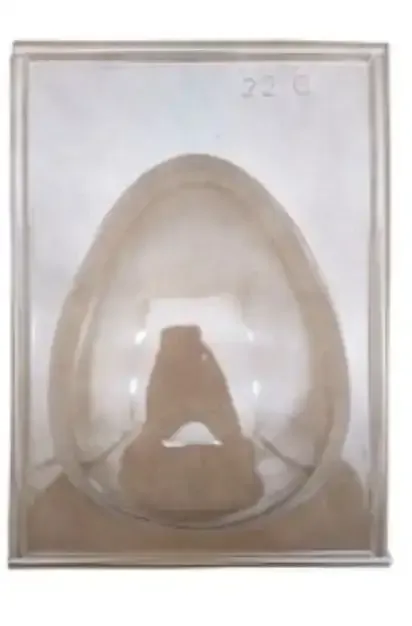 Molde acetato 22 C huevo liso 27x16 cm