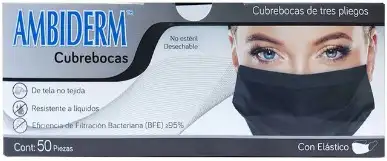 Cubrebocas adulto plisado