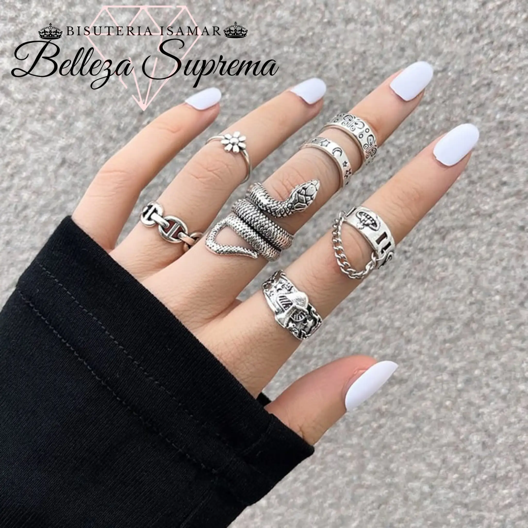 SET DE 7 ANILLOS  2