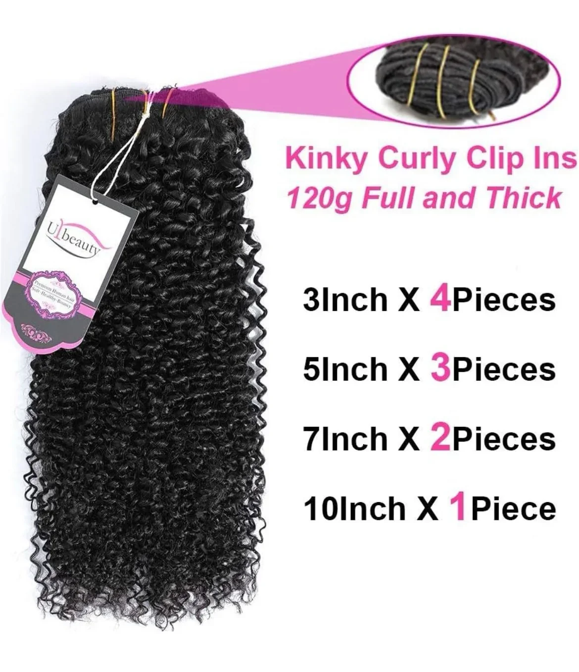 Extensiones Curly 20” 130g