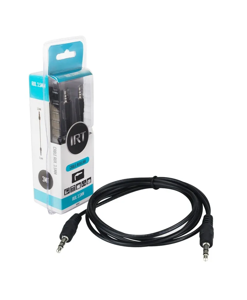 CABLE AUX/JACK/3.5 - 3 MTS IRT